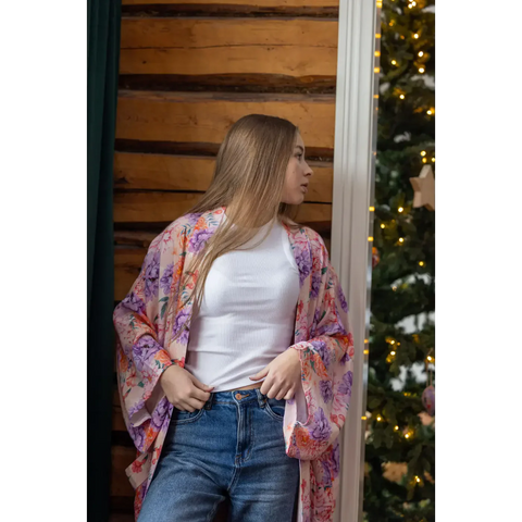 Lempi Pastel Flower Kimono - kiva, KIVAA JA KAUNISTA,